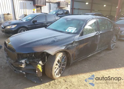 2020 BMW 750I xDrive from USA, damaged, VIN WBA7U2C01LBX84821
